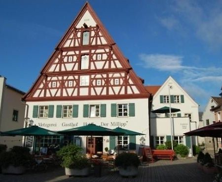 Metzgerei Gasthof Romantik Hotel Der Millipp Beilngries Exterior foto