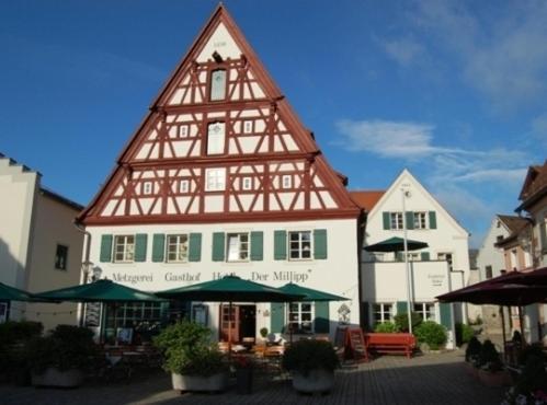 Metzgerei Gasthof Romantik Hotel Der Millipp Beilngries Exterior foto